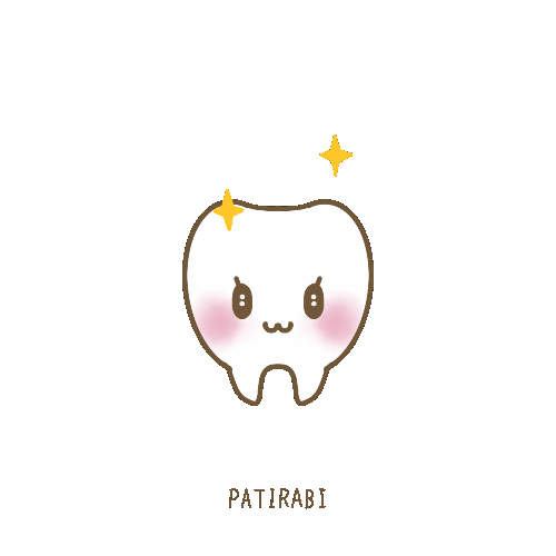 歯テカテカ女.gif